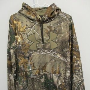 NWT Under Armour UA Realtree Men Camo Hoodie
